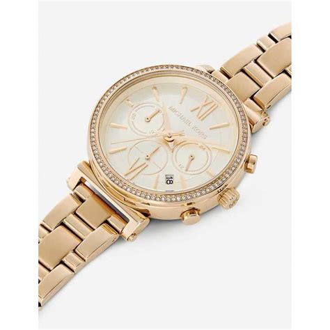 michael kors sofie blue glitz lonks|Michael Kors Women's Sofie Quartz Watch with Stainless.